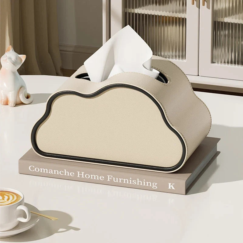 Leather Tissue Box Cover- Simple Luxury Home Decor