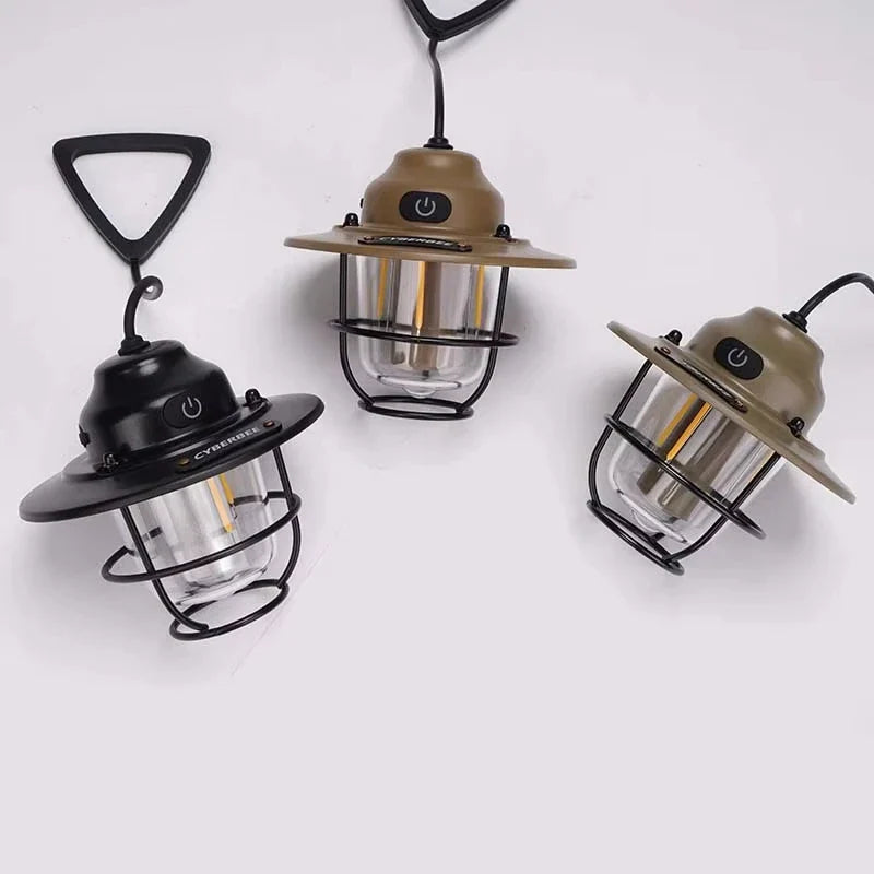 Rechargeable Vintage Camping Lantern