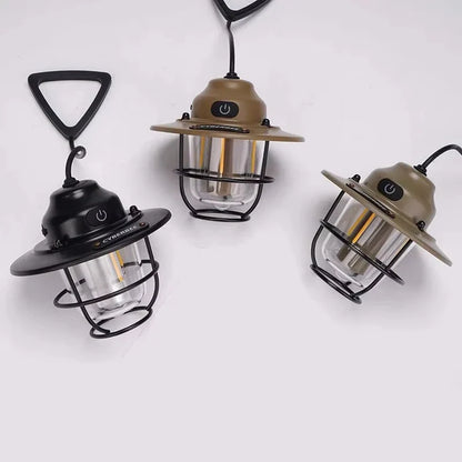 Rechargeable Vintage Camping Lantern