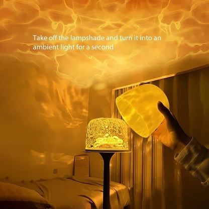 LED Water Ripple Atmosphere Projector Lamp