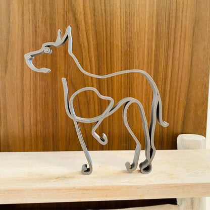 Decorative Metal Animal Sculpture