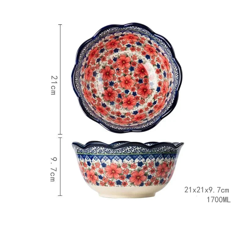 Cherry Blossom Ceramic Bowls