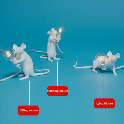 Lampe de table LED Nordic Mouse