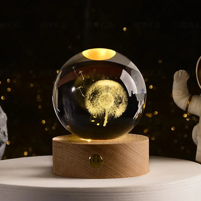 Crystal Ball LED light