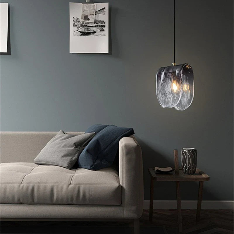 Modern Gradient Glass Pendant Light