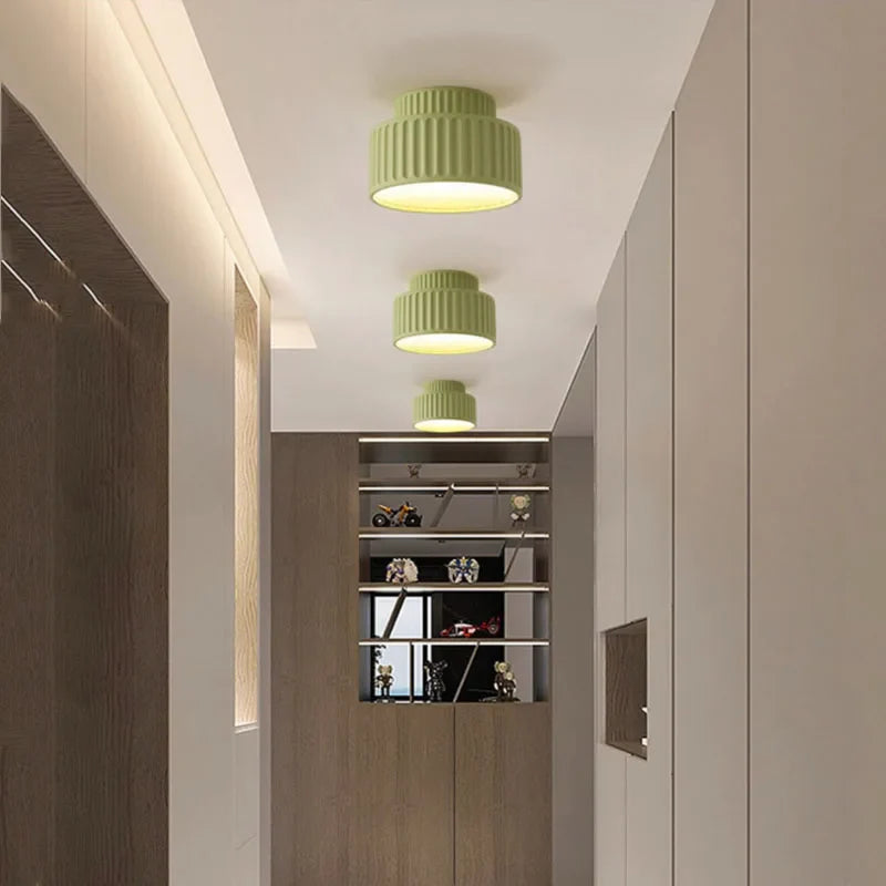 Cream Color Ceiling Light