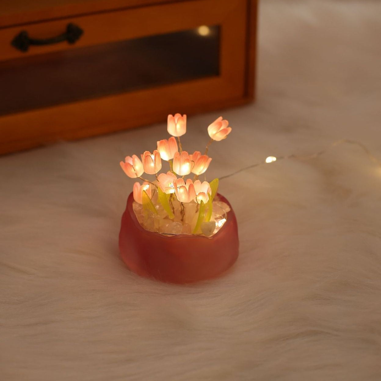 DIY Eternal Tulip Night Light