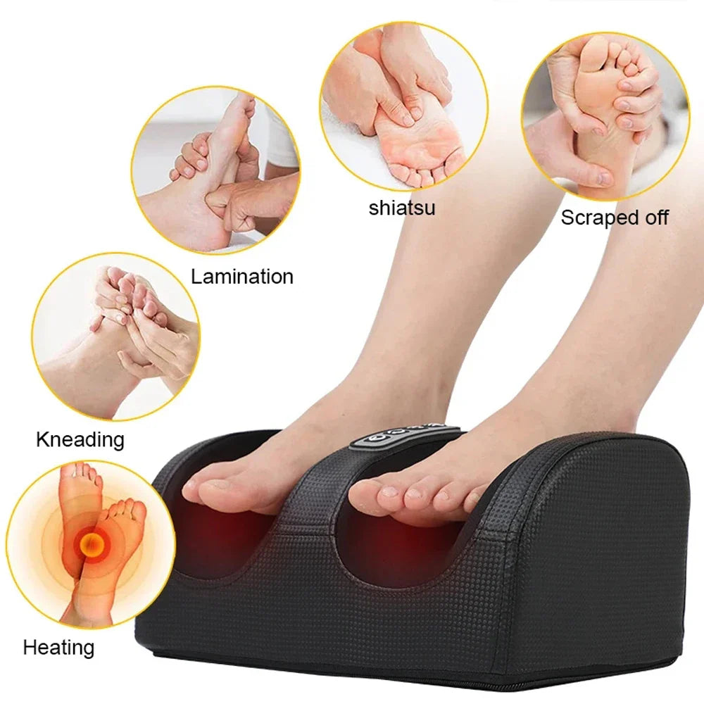 Massageador elétrico para pés