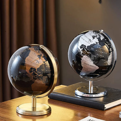 Retro & Modern Decorative World Globe for Home & Study