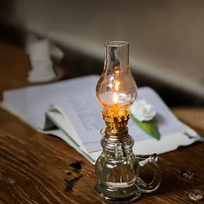 Vintage Metal Kerosene Lantern