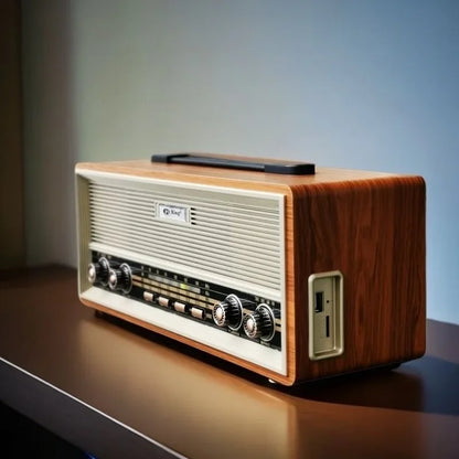 Vintage Wooden Bluetooth Speaker