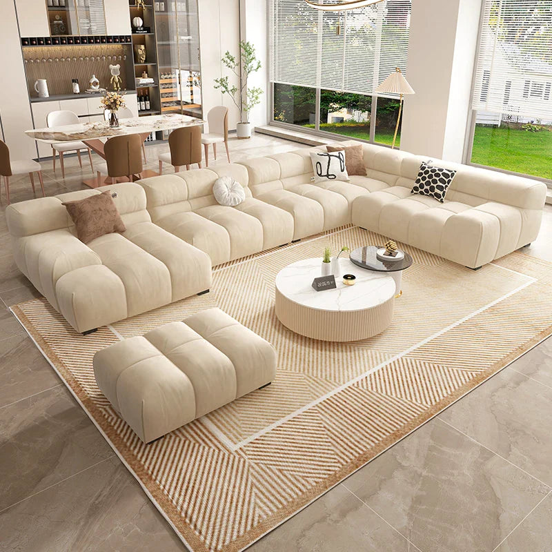 Modern Lazy Sectional Living Room Sofa