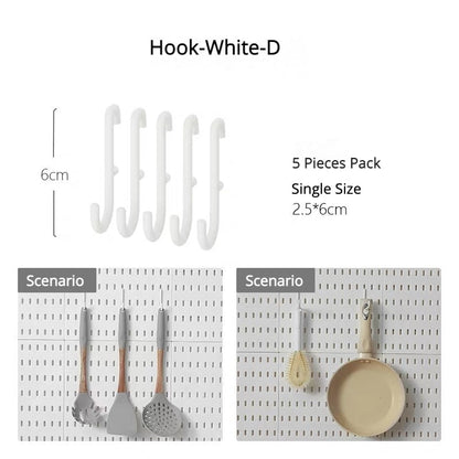 Organizador de parede Pegboard