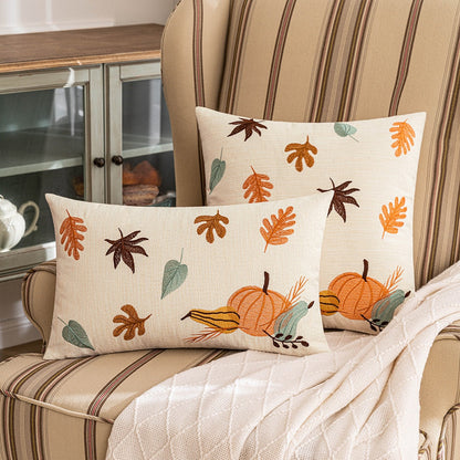 Autumn Maple Leaf Pillowcase