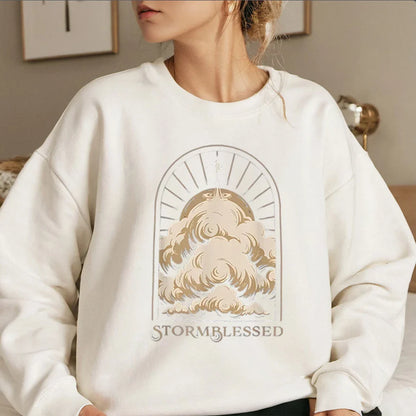 Sweat-shirt Stormblessed Cloudscape