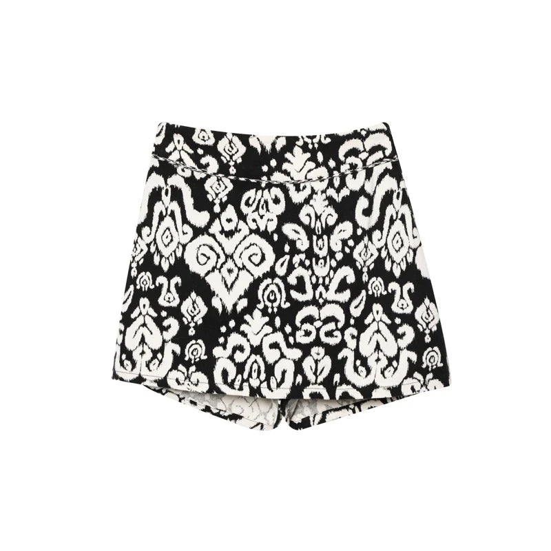 Monochique Ruffle Skort Shorts