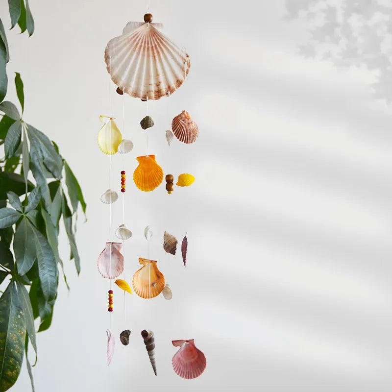 Natural Conch Shell Wind Chime