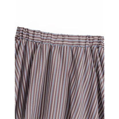 LineaBelle Striped Skort Shorts