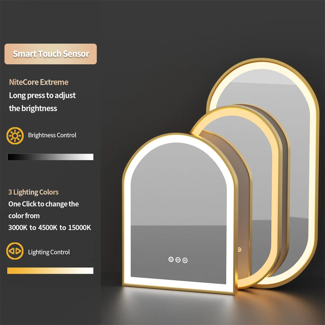Luminous Halo Oval Smart Mirror