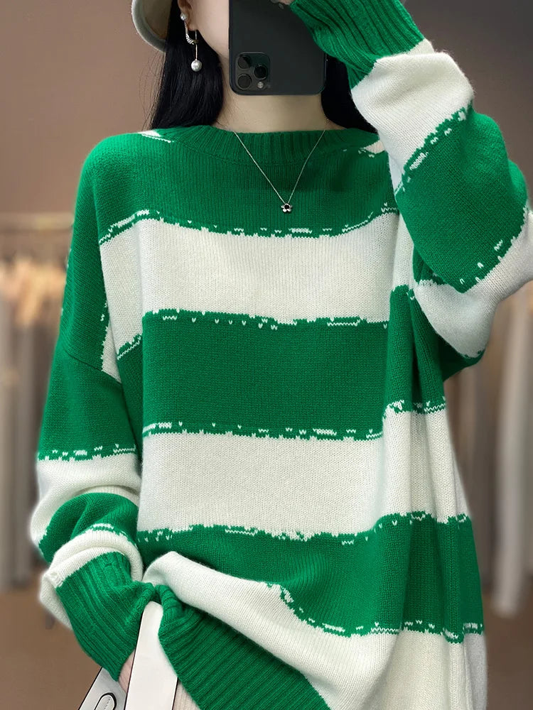 Lana Cashmere Knitted Sweater