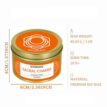 SacralGlow Soy Ritual Candle