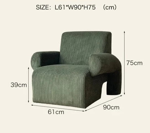 Meuble De Corduroy Chair