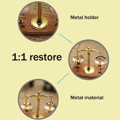 Miniature Vintage Justice Scale