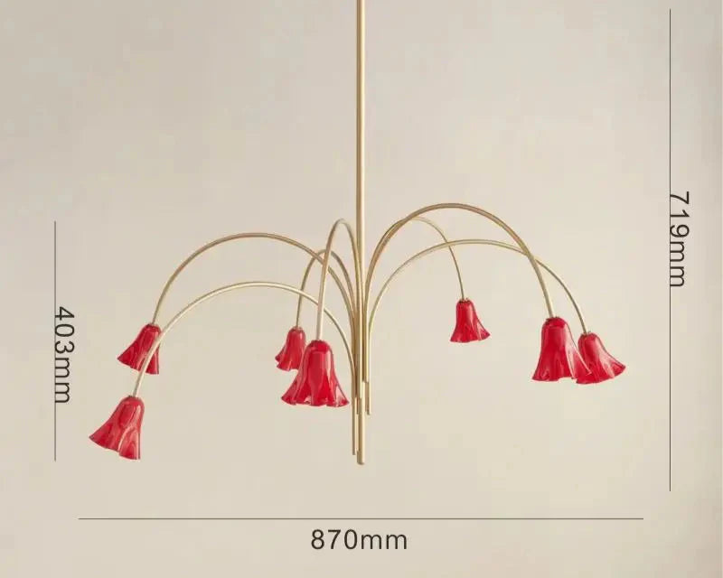 Willow Bloom Chandelier