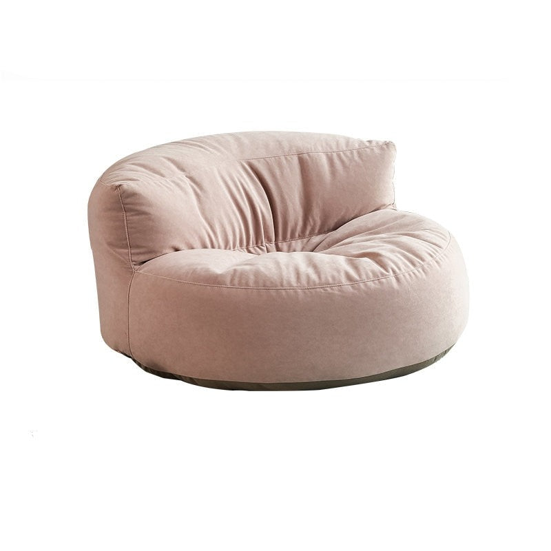 Chenille Bean Bag Pouf Chair Set