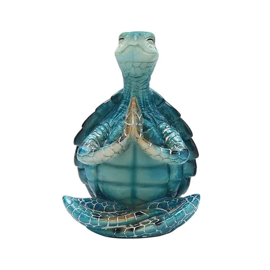 Sea Turtle Meditation Figurine