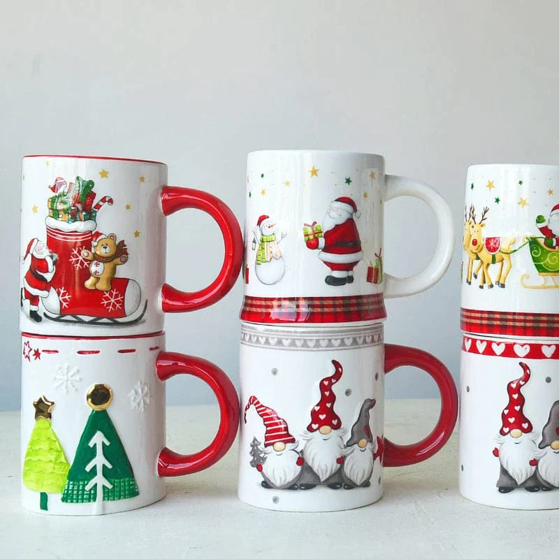 Santa Claus Christmas Coffee Mug