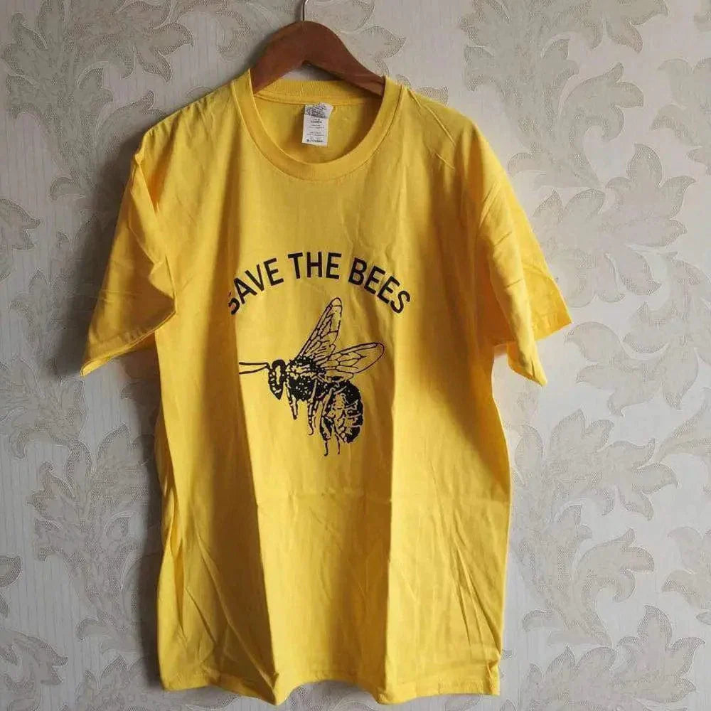 Save The Bees Shirt Crewneck T Shirt Graphic Tee