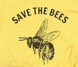 Save The Bees Shirt Crewneck T Shirt Graphic Tee