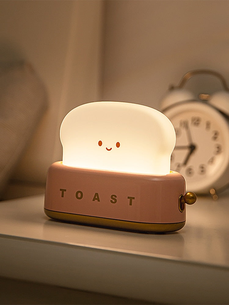 Cartoon Toast Night Light