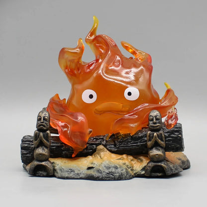 Cartoon Flame Figurine