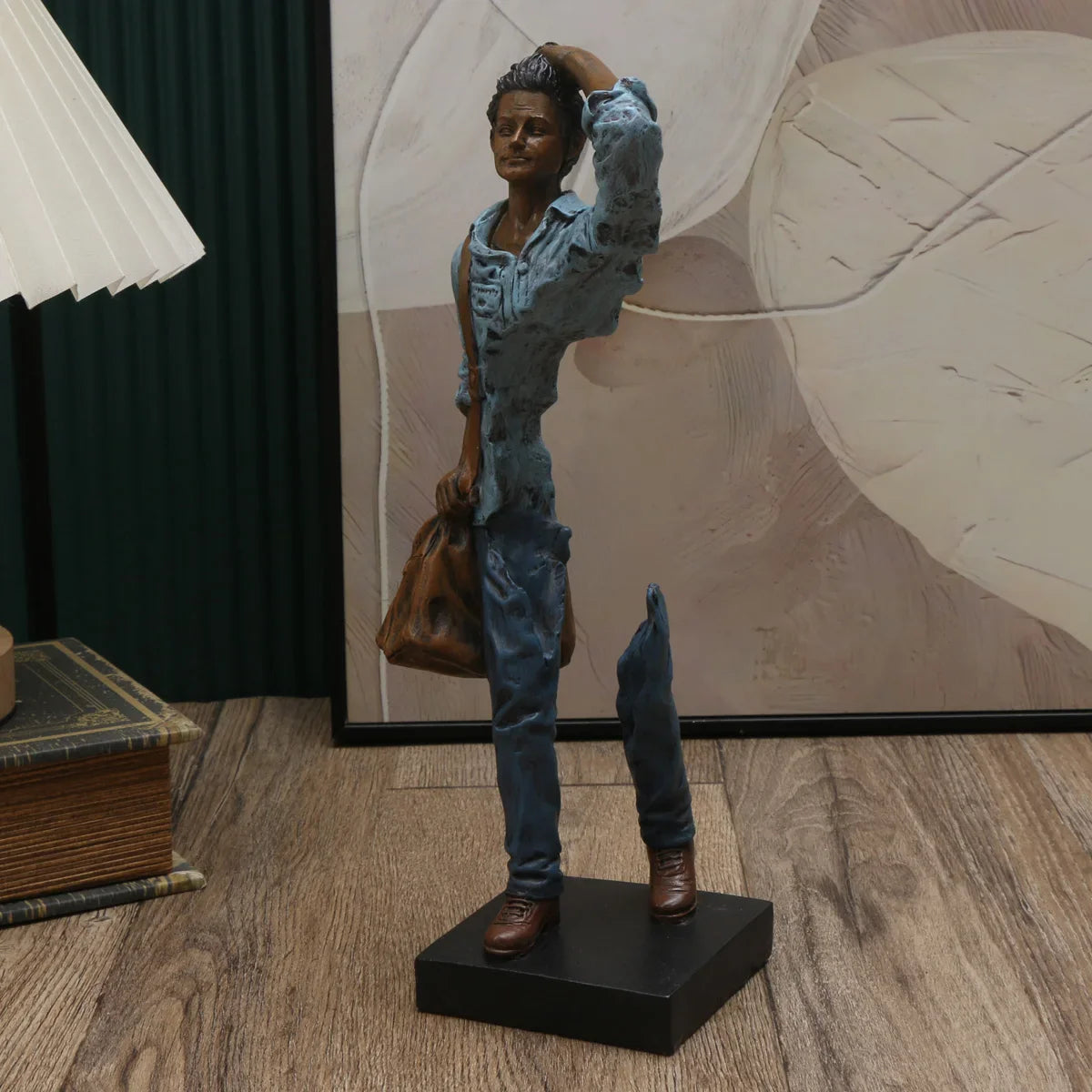 Traveler Resin Sculpture