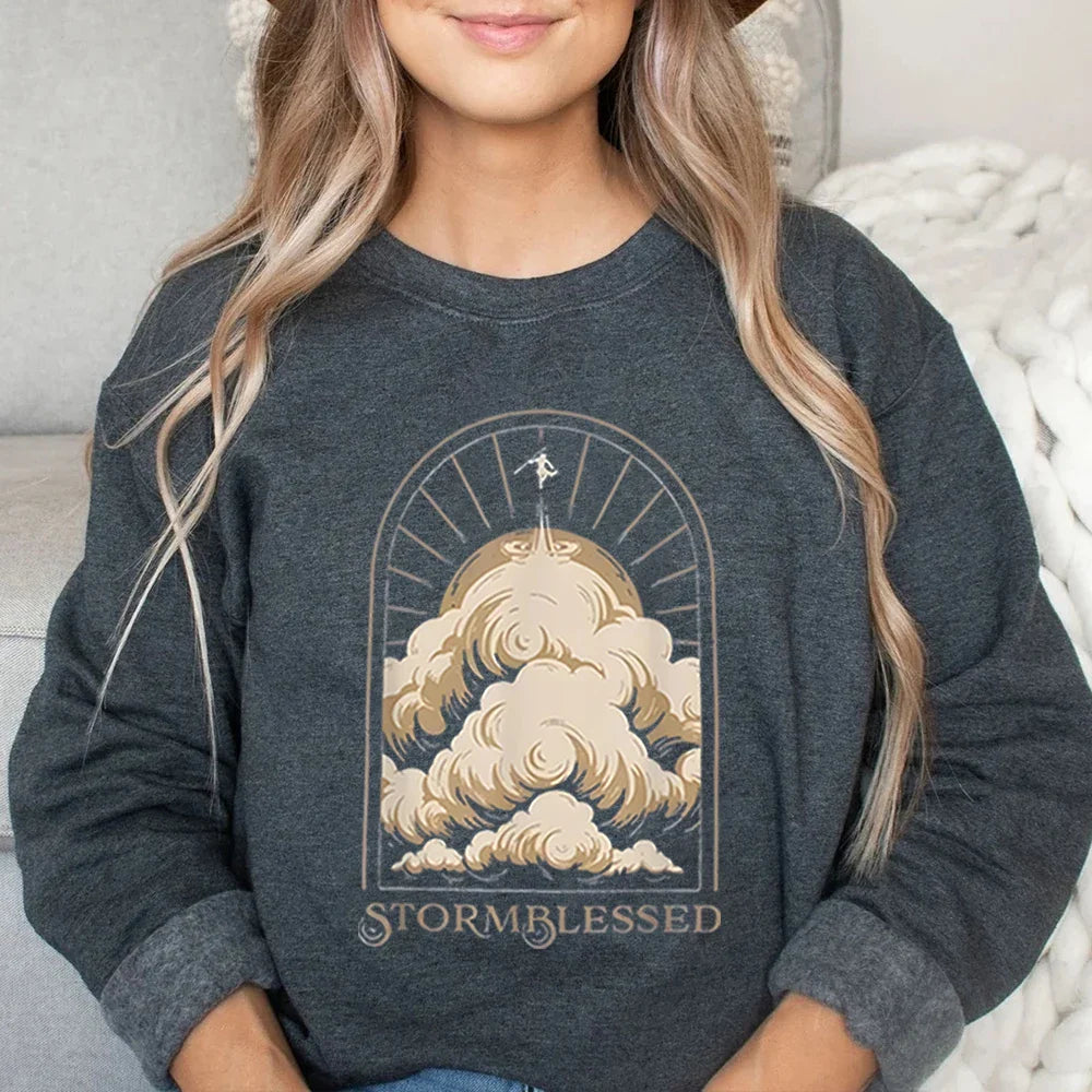 Sweat-shirt Stormblessed Cloudscape