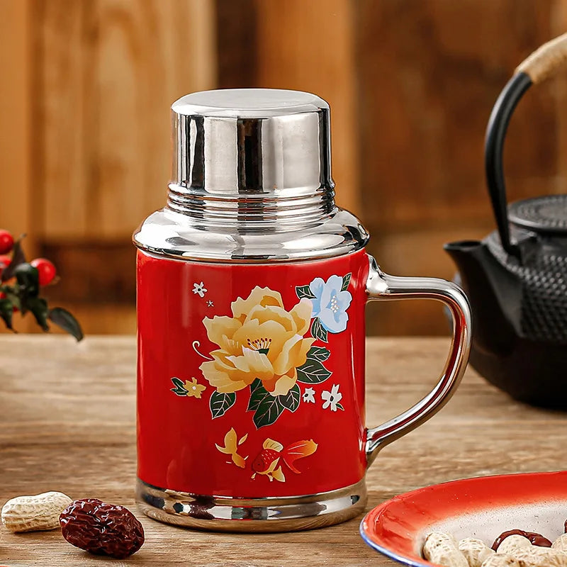 Thermos chinois vintage