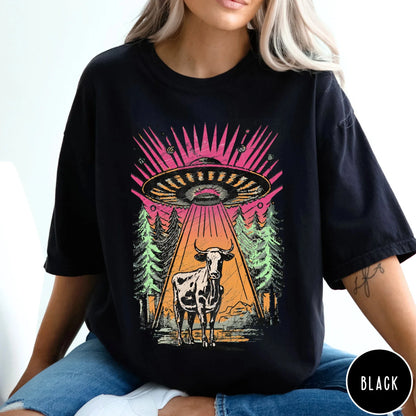 CosmicMoo™ UFO Graphic Tee