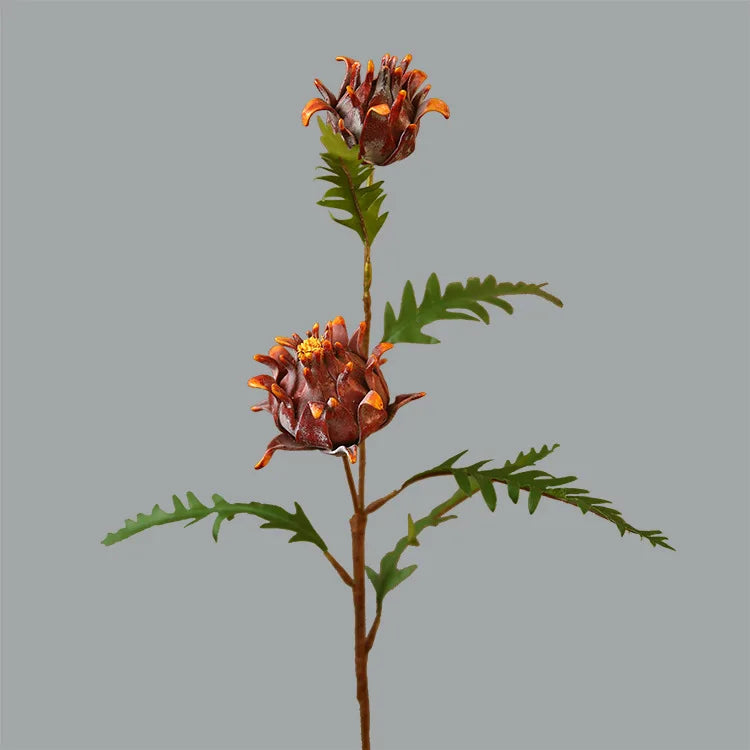 Branche artificielle de Protea Cynaroides