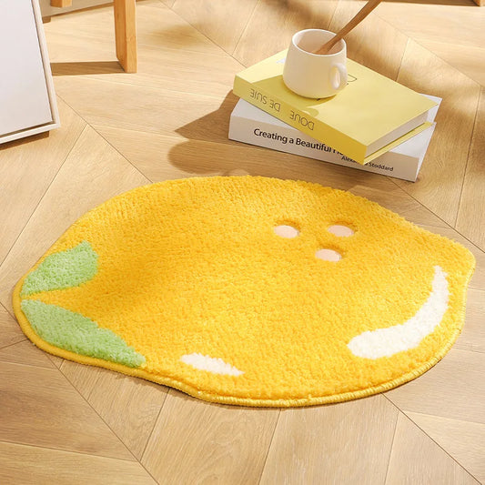 Fruit Shape Tufted Bath Mat