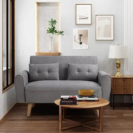 47" Modern Loveseat Couch Sofa