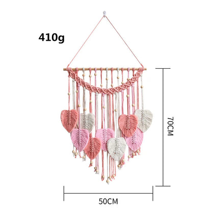 Leaf Macrame Wall Hanging