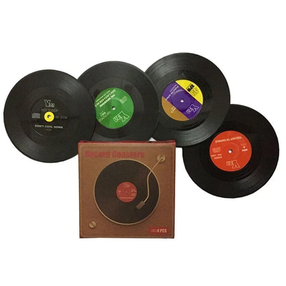 Vinyl Spin Coasters