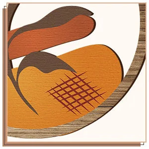 Golden Horizon Wall Art Collection (4pcs)