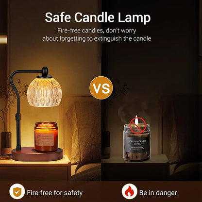 Adjustable Candle Warmer Lamp