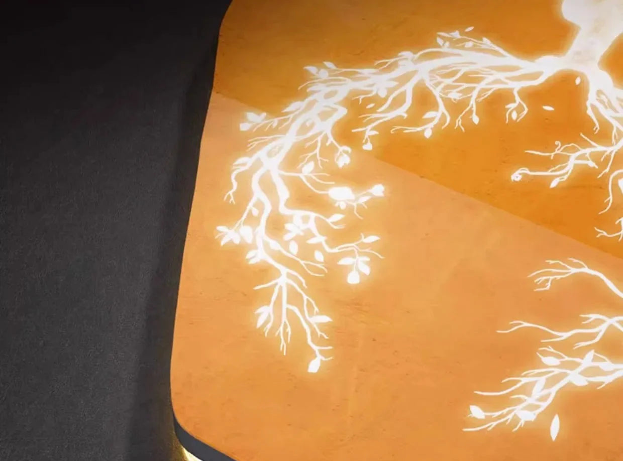 LunaGlow 20-Inch LED Moon Wall Clock