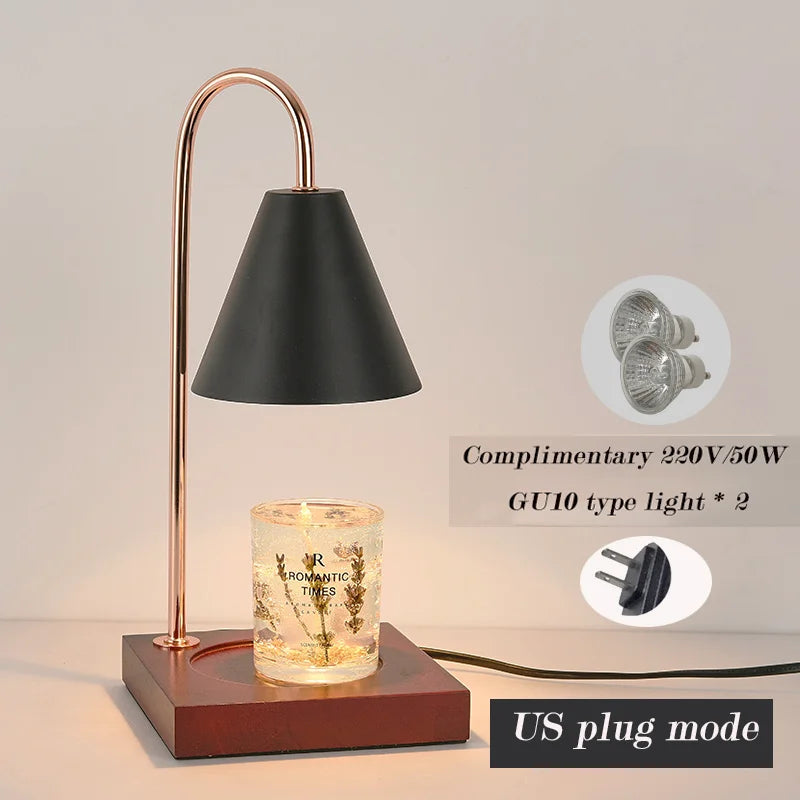 Lampe chauffe-bougie avec minuterie