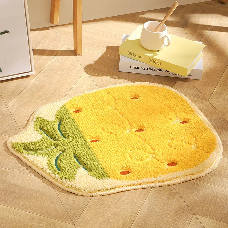 Fruit Shape Tufted Bath Mat