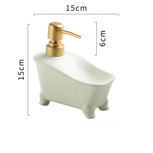 Soap Dispenser Pump With Soap Holder